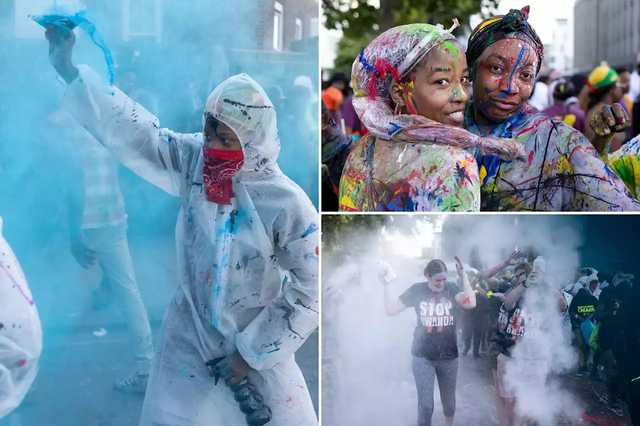 Moments from the Notting Hill Carnival