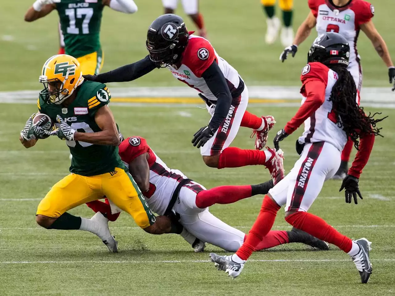 It's a win for Redblacks, who will now turn focus to Alouettes