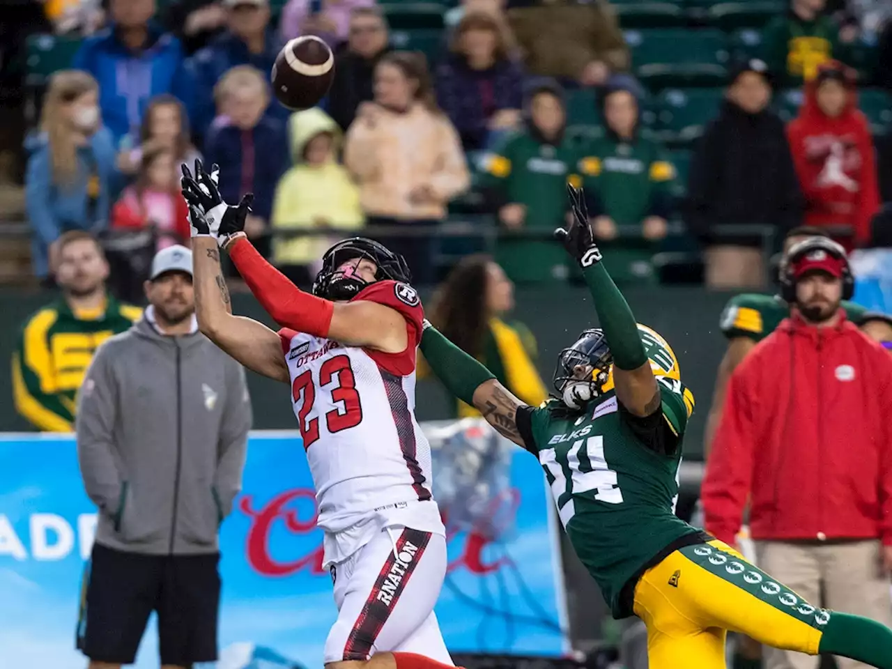 FINALLY, HOPE: It's a win for Redblacks, who will now turn attention to Alouettes