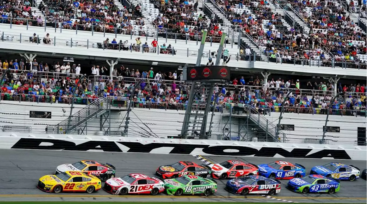 Majority of NASCAR Field Wrecks at Daytona, Race Red Flagged Due to Rain