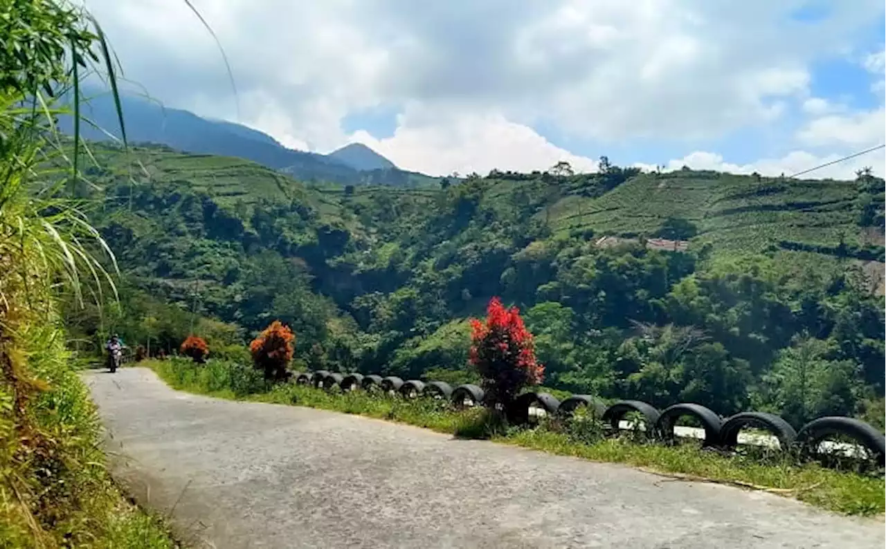 View Merapi, Wisata Alam Gobumi Boyolali Bak Negeri di Atas Awan