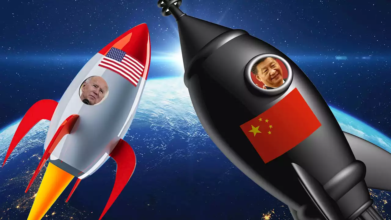 China on course to OVERTAKE the US 'militarily and economically' in space race