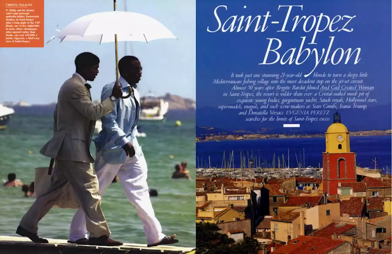 Saint-Tropez Babylon | Vanity Fair | July 2004