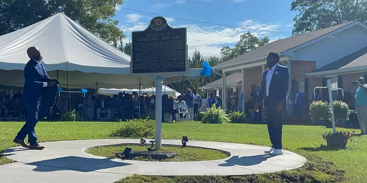 Birthplace of late Congressman John Lewis now historic marker