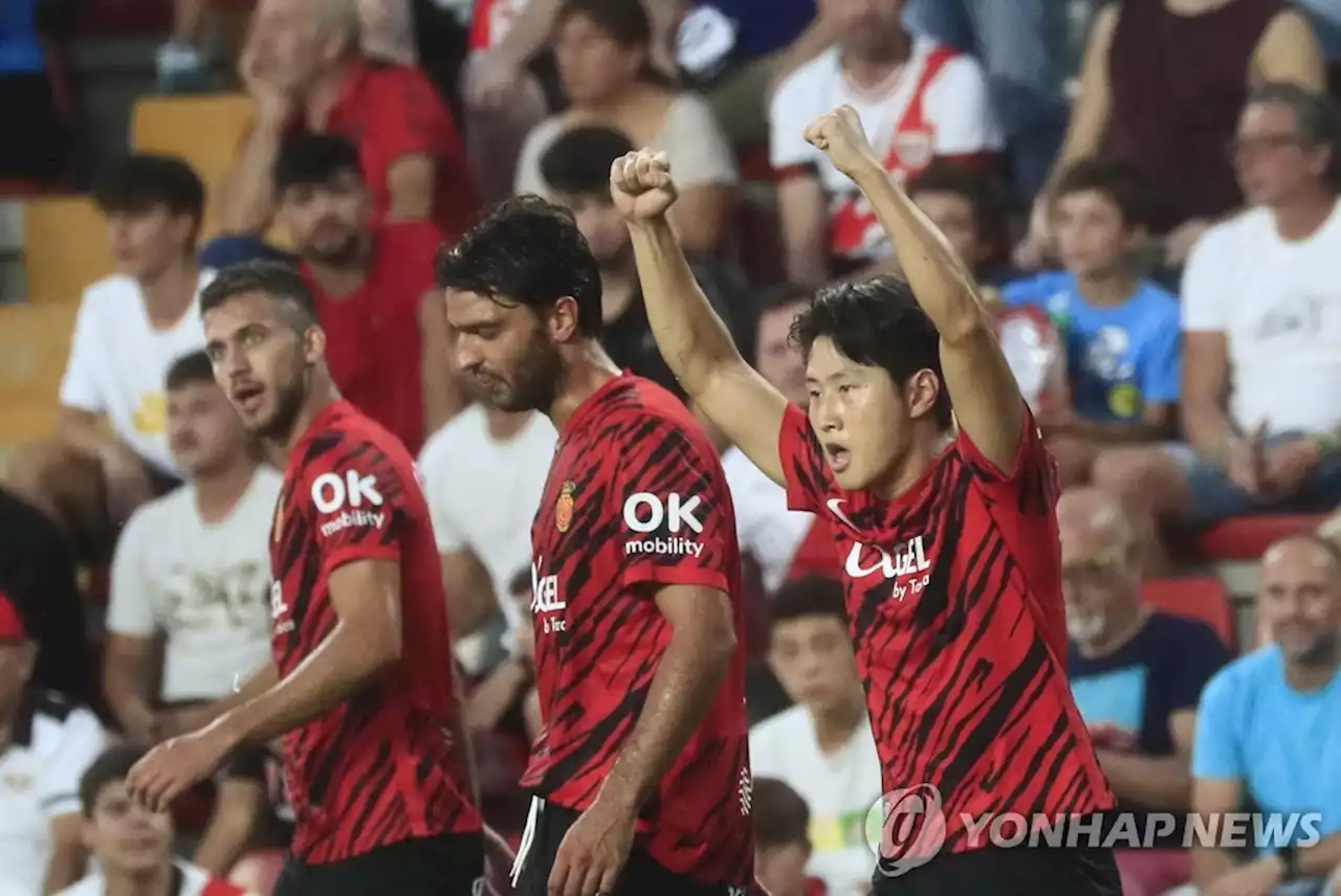 스페인 프로축구 이강인, 시즌 1호 골 작렬…11개월 만에 득점포 | 연합뉴스