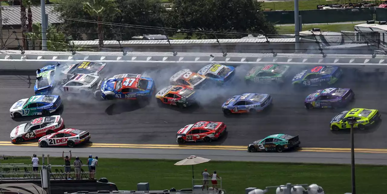 Denny Hamlin Blames NASCAR for 'Big One' Sunday at Daytona That Decides Playoff Field