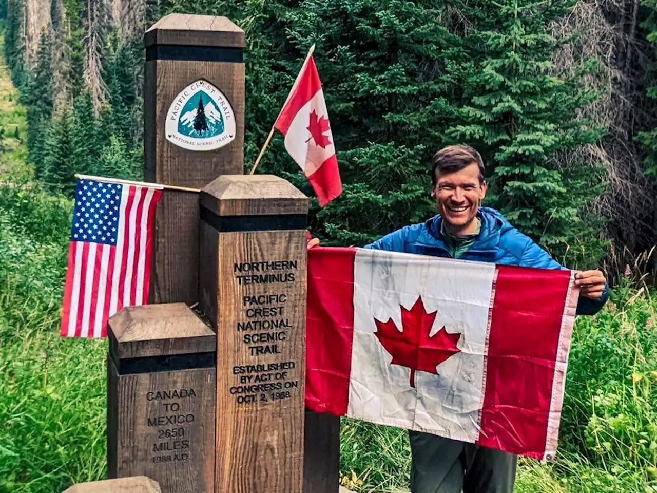 Jeromy Farkas completes 4,280-kilometre hike of Pacific Crest Trail to fundraise for Big Brothers Big Sisters