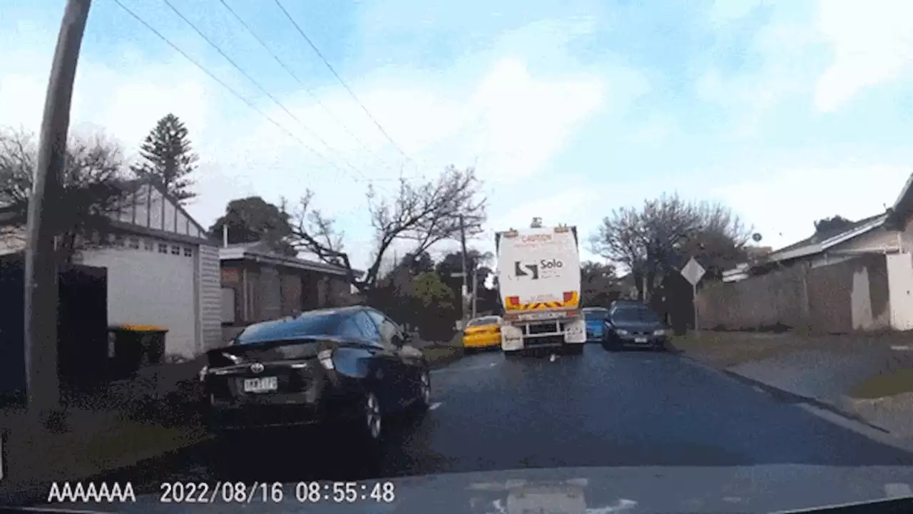 Garbage Truck Driver Sideswipes Parked Holden Monaro In Melbourne | Carscoops