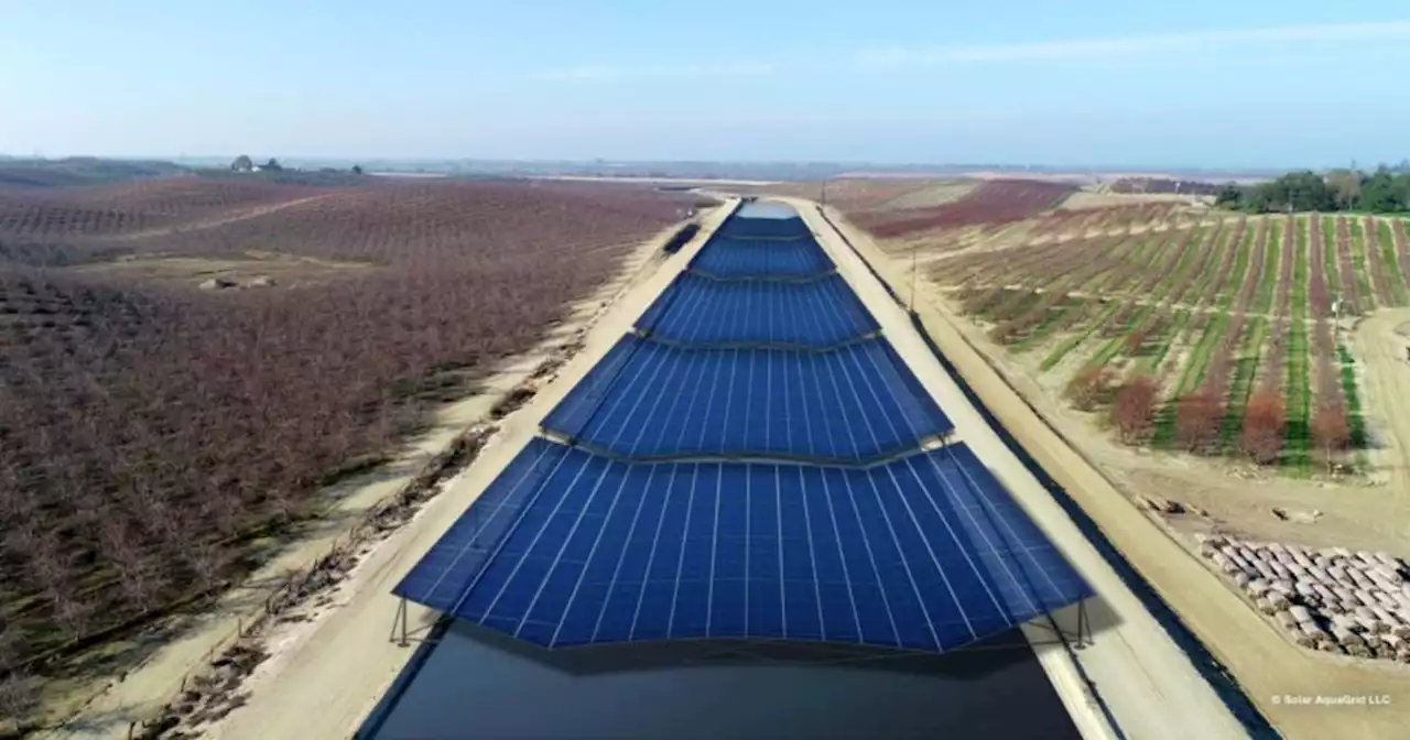 California Plans To Add Solar Panels Over Irrigation Canals