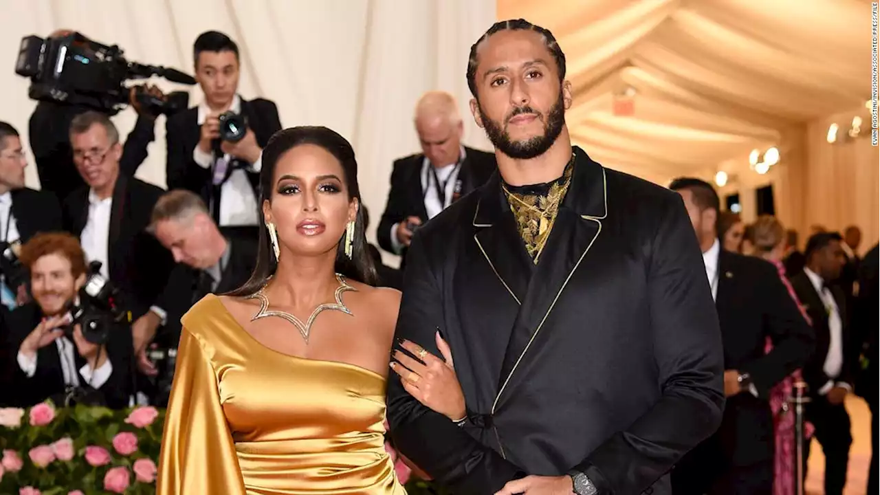 Colin Kaepernick and partner Nessa Diab welcome their first baby