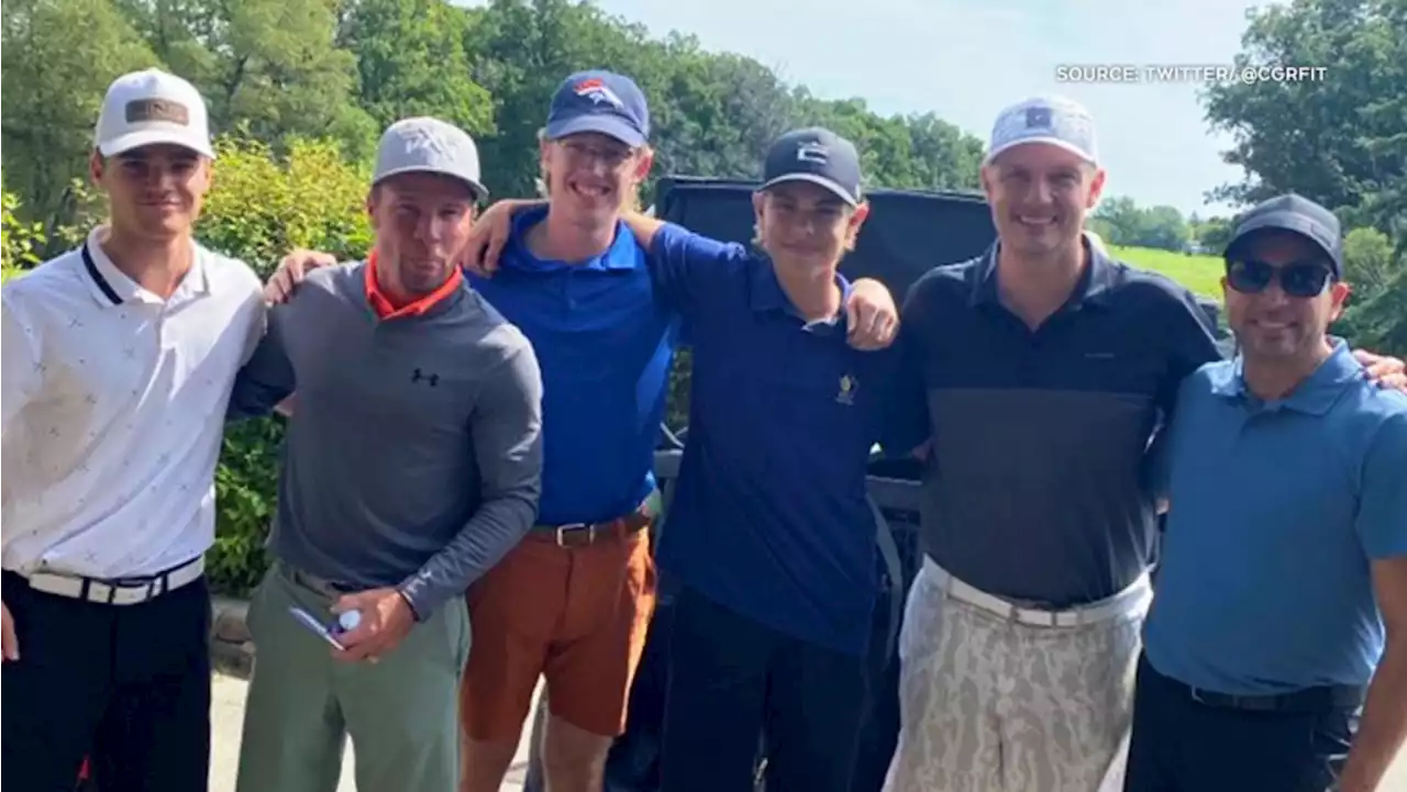 Backstreet Boys hit the green at Winnipeg golf course