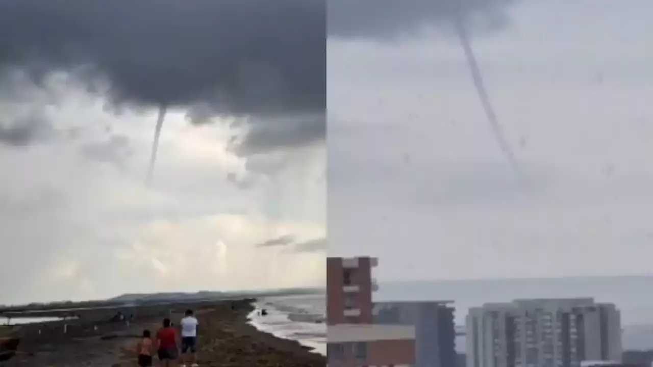 ¿Qué Es Una Tromba Marina, Fenómeno Que Fue Captado En Barranquilla ...