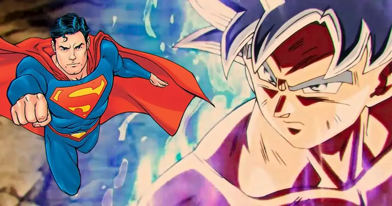 Dragon Ball: Crossover loquísimo de Goku con el traje de Superman y Clark  Kent con el