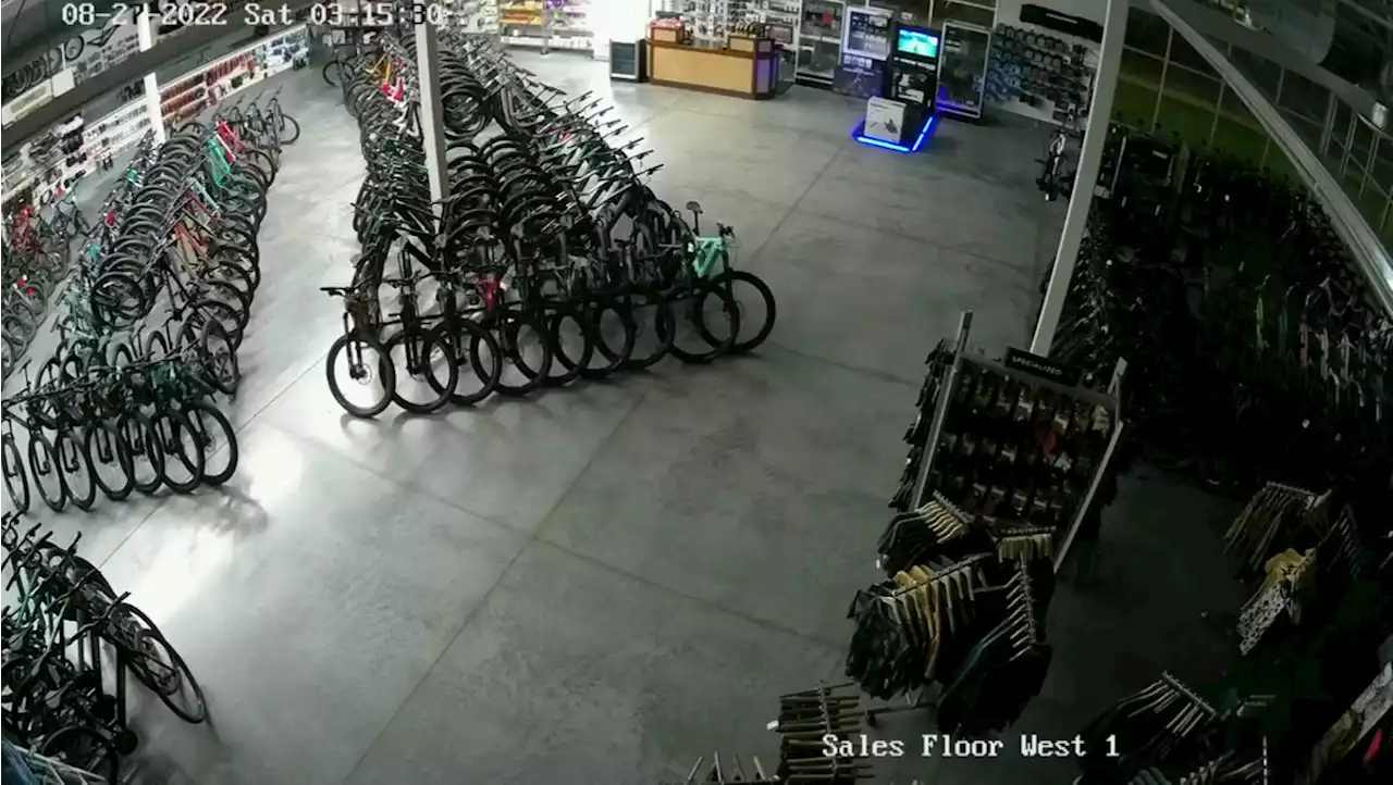 Thief drives truck through South Jordan storefront to steal e-bikes