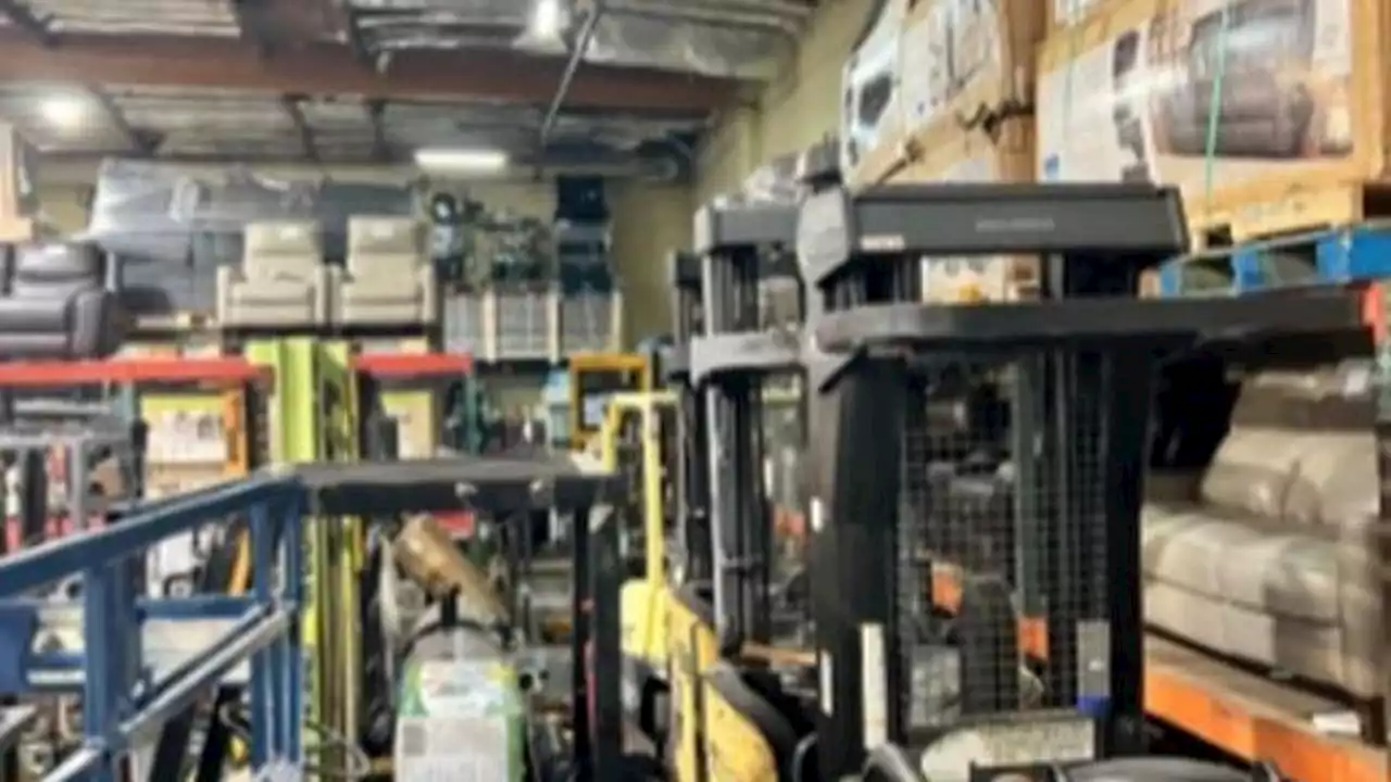 Over 120 stolen forklifts recovered in Commerce: PD