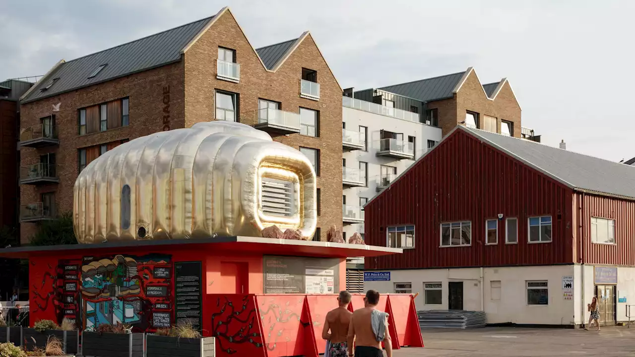 Designers from the UK have built a Martian house