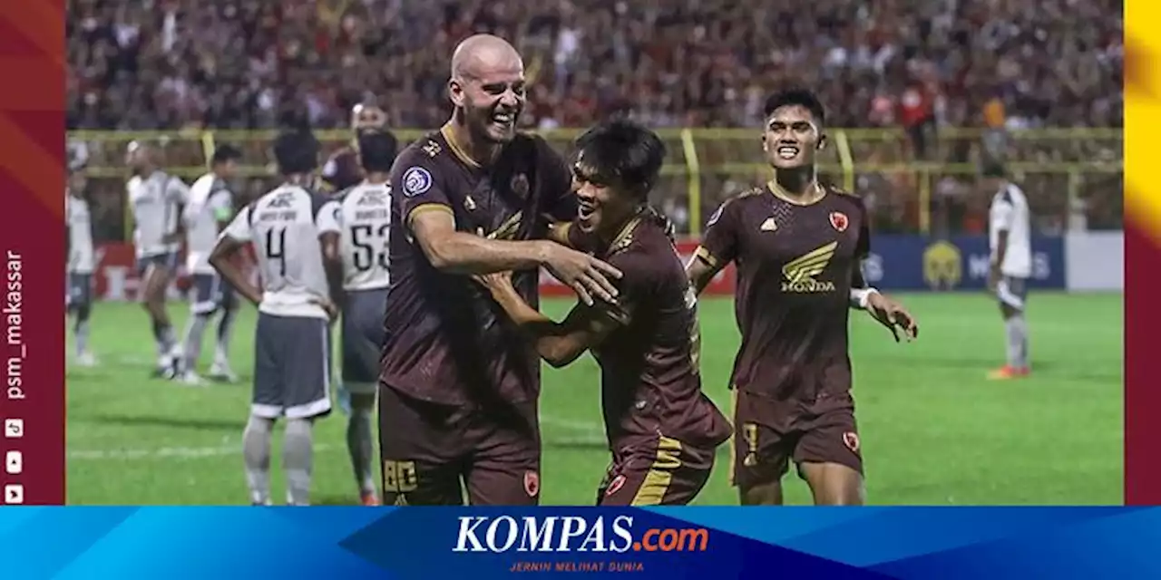 PSM Vs Persib 5-1: Gol Cepat Juku Eja Jadi Awal Petaka Maung Bandung