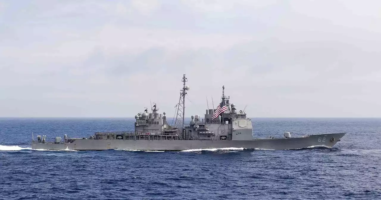 U.S. warships sail through Taiwan Strait for first time since Pelosi's visit