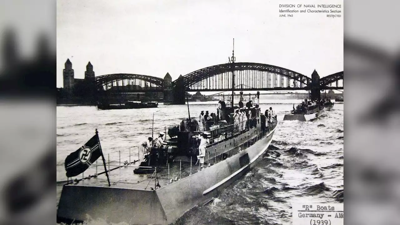 Nazi warships revealed as Danube River levels drop