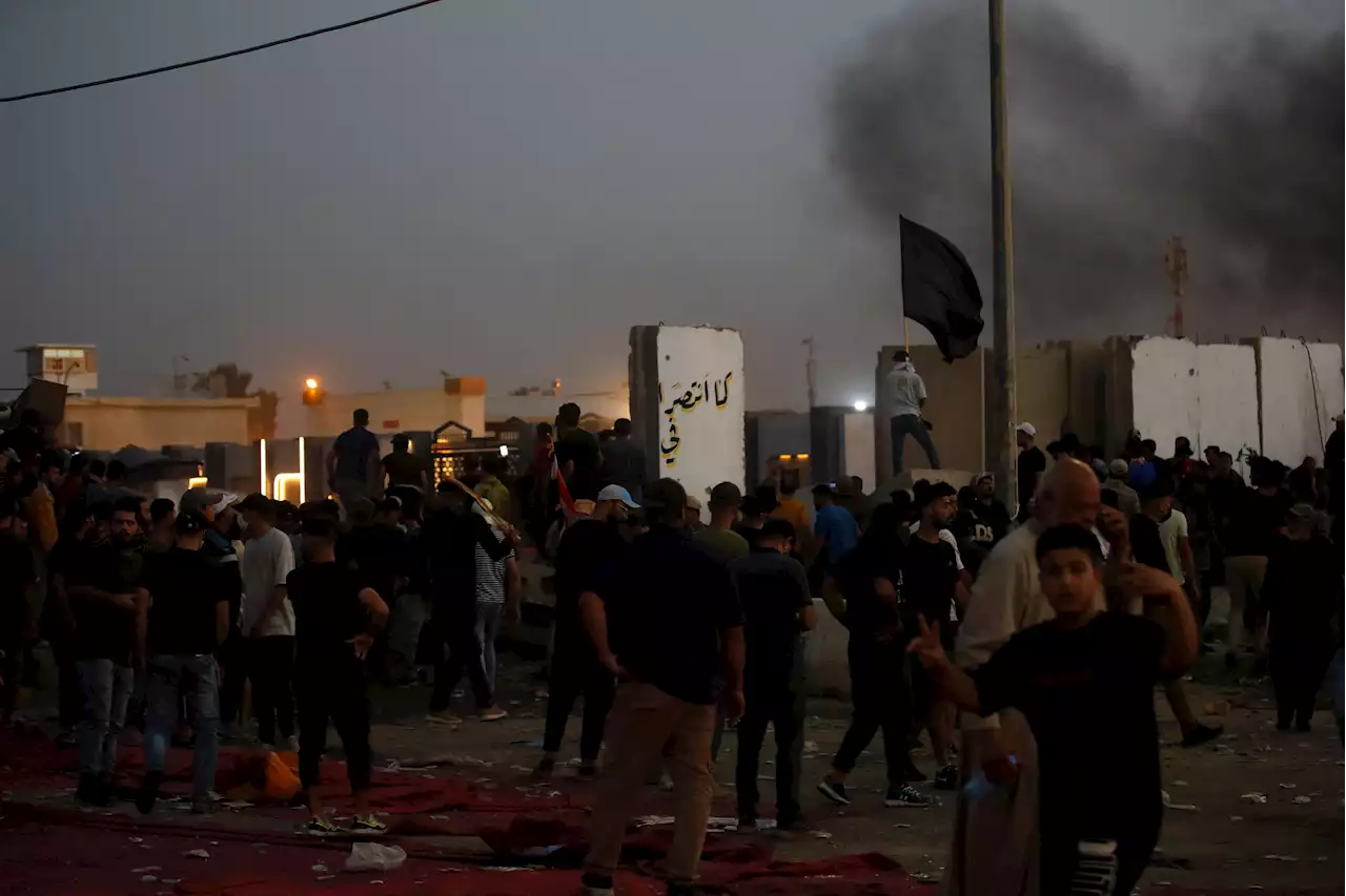 Baghdad protests: What we know about U.S. embassy staff, curfews