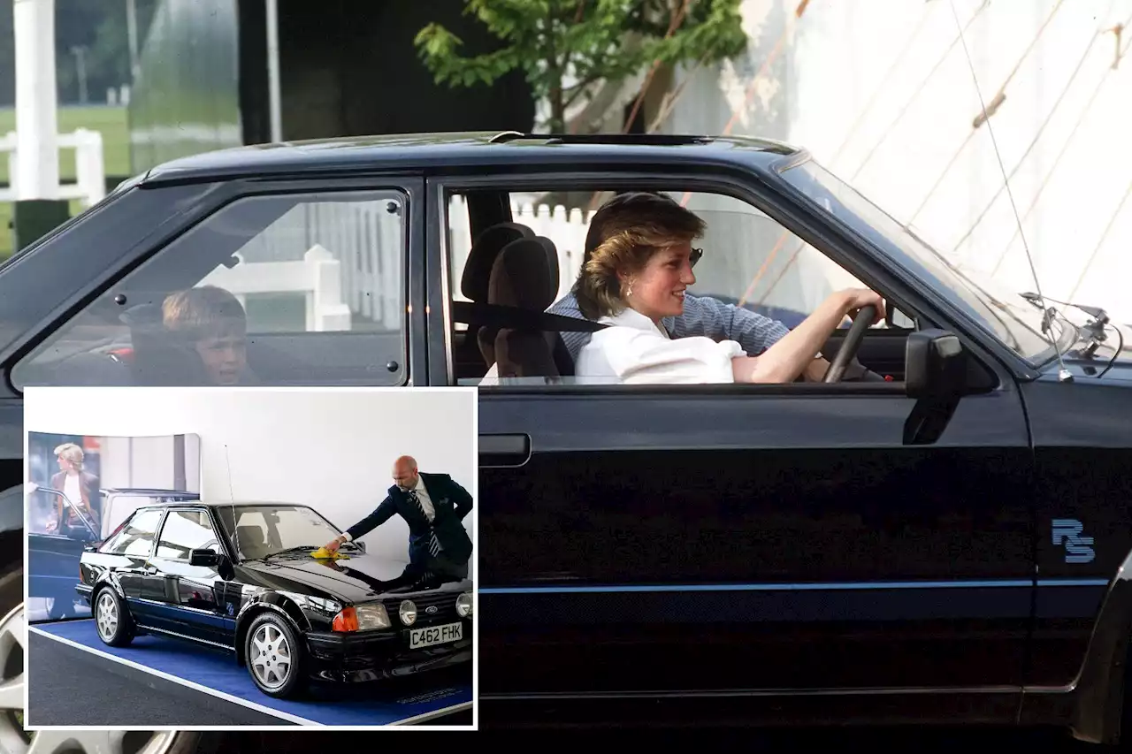 Princess Diana’s beloved 1985 Ford Escort nets over $850K at auction