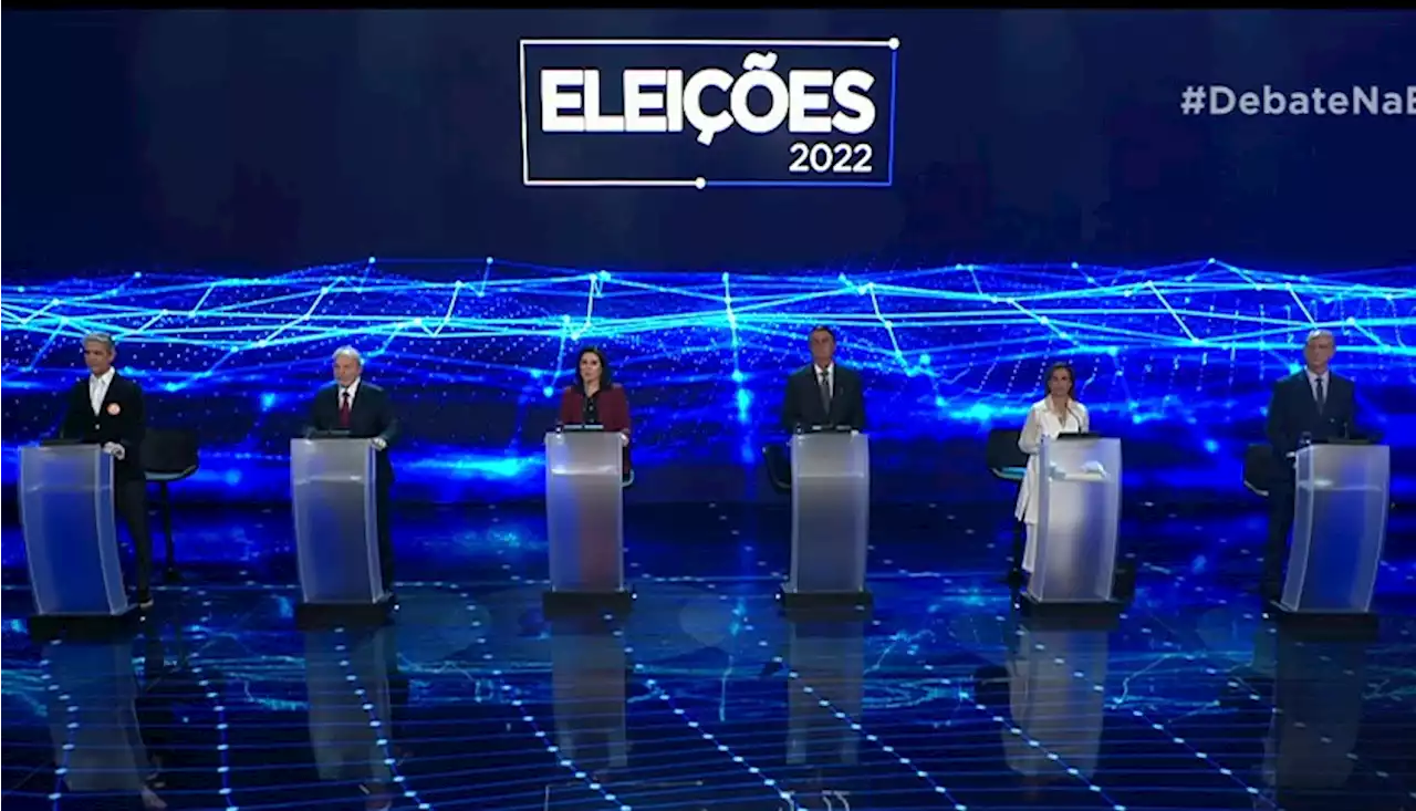 Debate na Band lidera na TV aberta e bate recorde em transmissão no YouTube