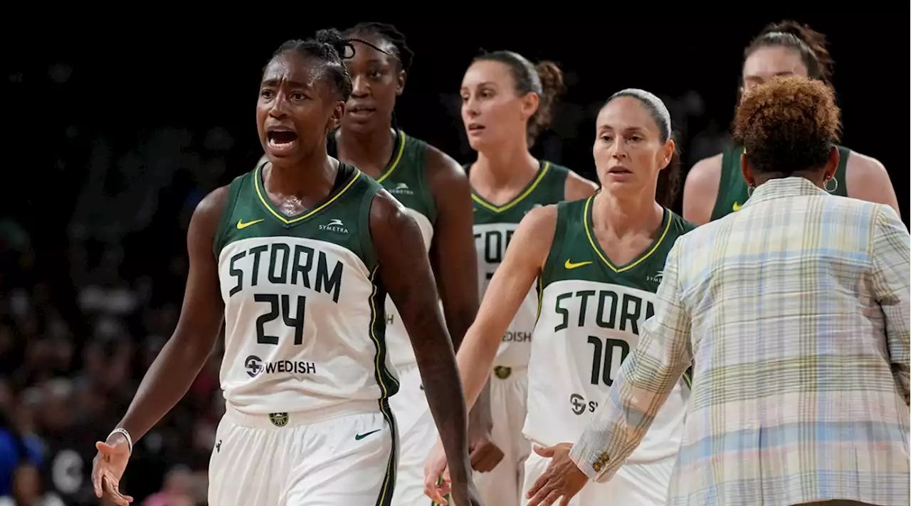 Loyd, Stewart Lead Storm Past Aces in Game 1 of WNBA Semifinals