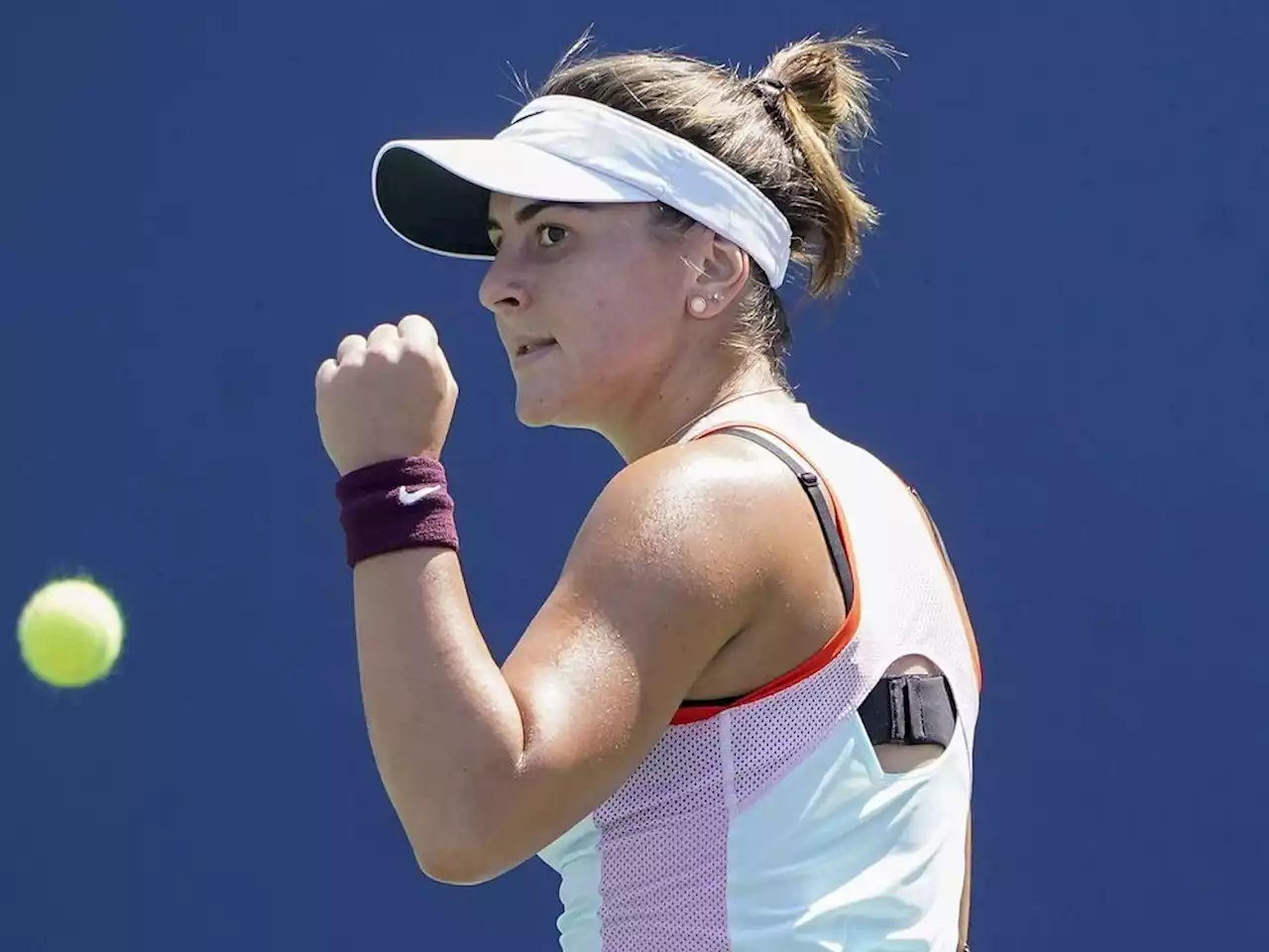 Andreescu advances to second round at US Open with three-set win over Tan