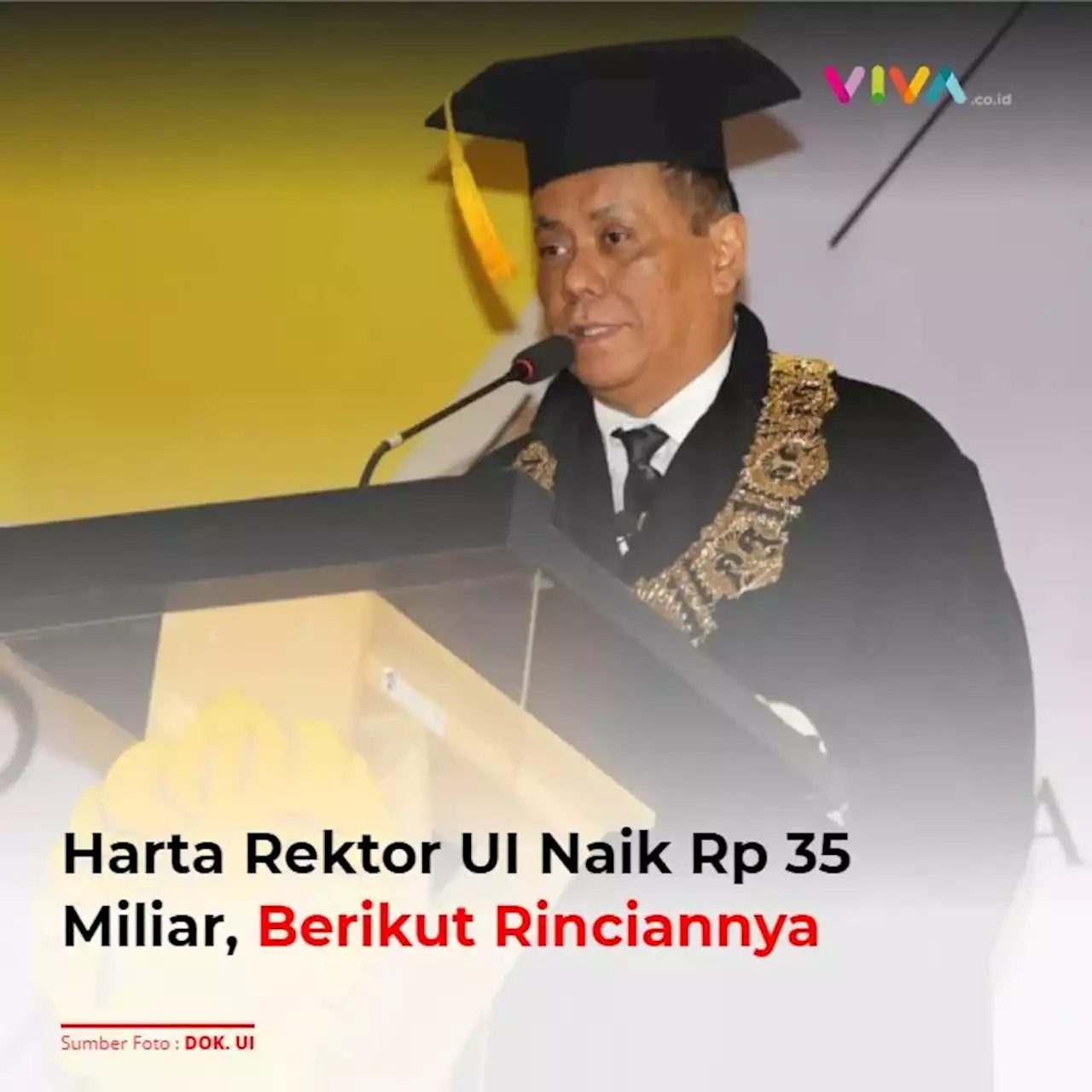 Harta Rektor UI Naik Rp 35 Miliar, Berikut Rinciannya | Halaman 2