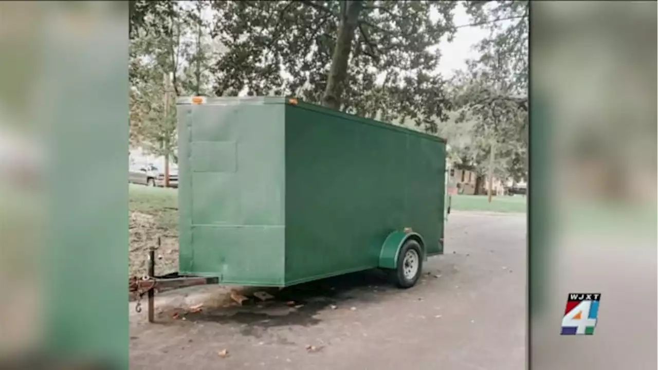 Local couple ‘devastated’ to discover their greenhouse trailer was allegedly stolen from their front yard