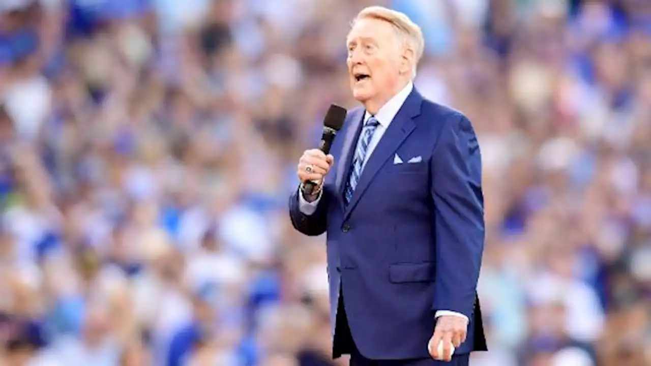 As Vin Scully's death announced, Dodgers beat Giants 9-5