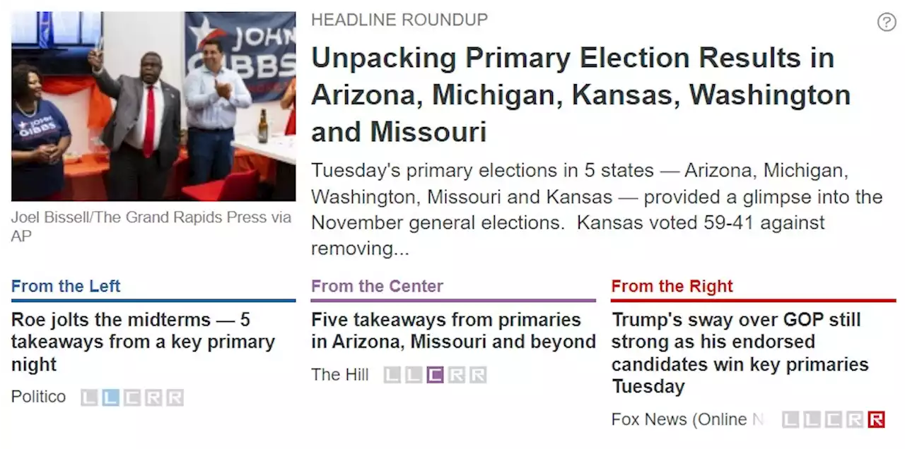 Unpacking Primary Election Results in Arizona, Michigan, Kansas, Washington and Missouri