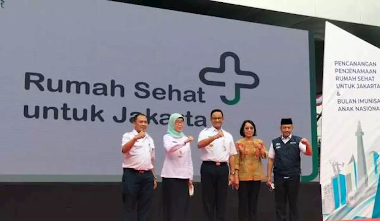 Anies Resmikan Pengganti Nama Rumah Sakit Jadi Rumah Sehat