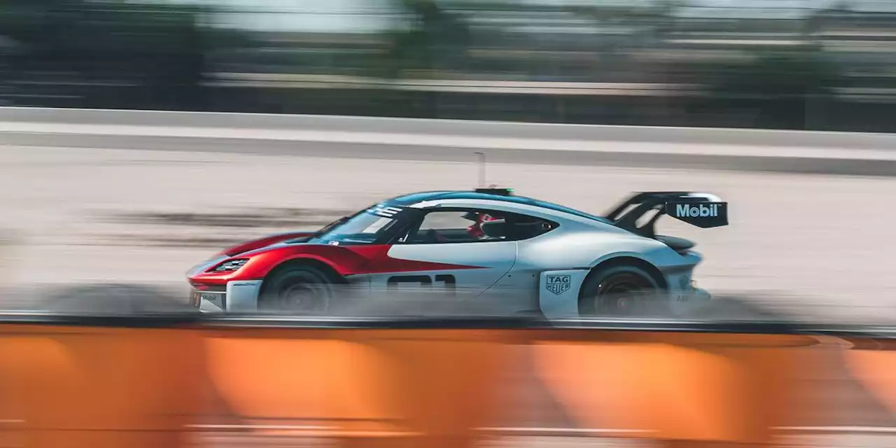 We Drive Porsche's Mission R Electric Concept Race Car