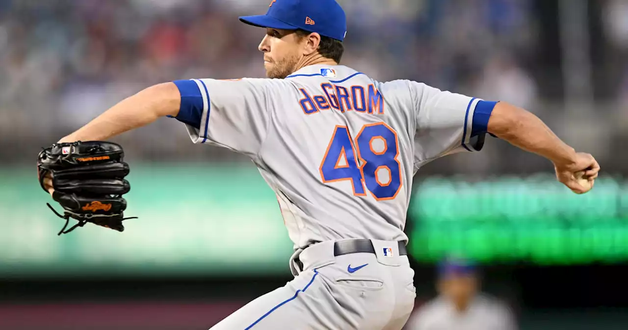 DeGrom dazzles in return, bullpen costs Mets in loss to Nats