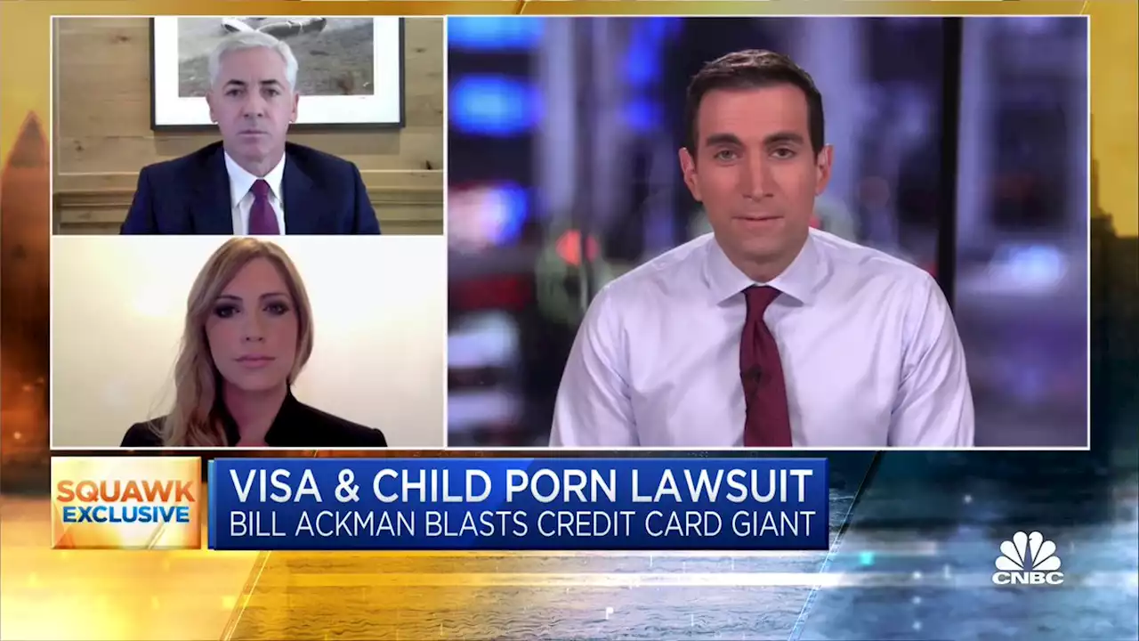 Bill Ackman blasts Visa, saying it has the power to pressure Pornhub to remove child pornography