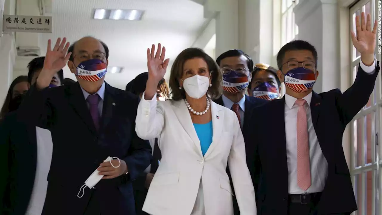 Pelosi praises Taiwan as 'one of the freest societies in the world' in visit to parliament