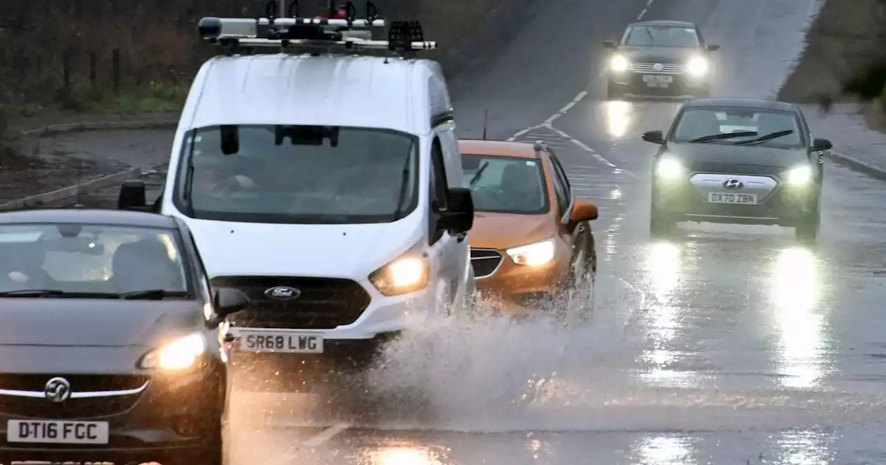 Yellow warnings for rain issued for Central, Tayside & Fife as well as Grampian