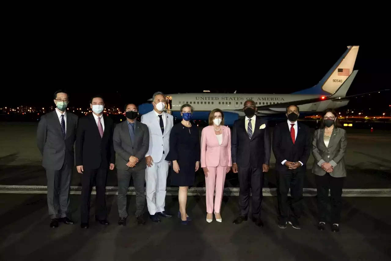 US-CHINA TENSIONS: US House Speaker Pelosi lands in Taiwan, defying Chinese warnings