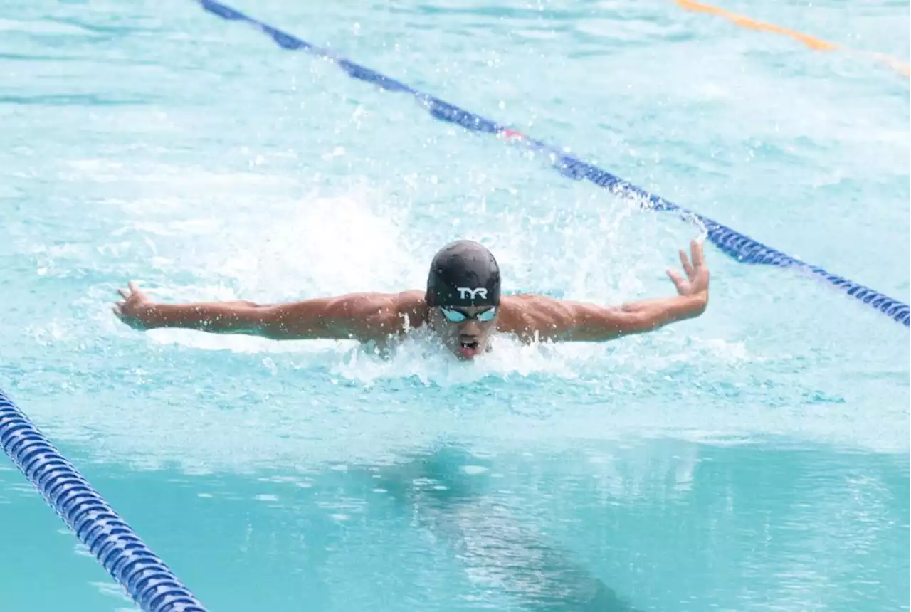 Rookie swimmer Alegarbes splashes to record-breaking golden double in 11th ASEAN Para Games