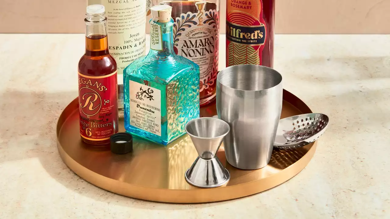 The Simple Secret to Styling Your Home Bar