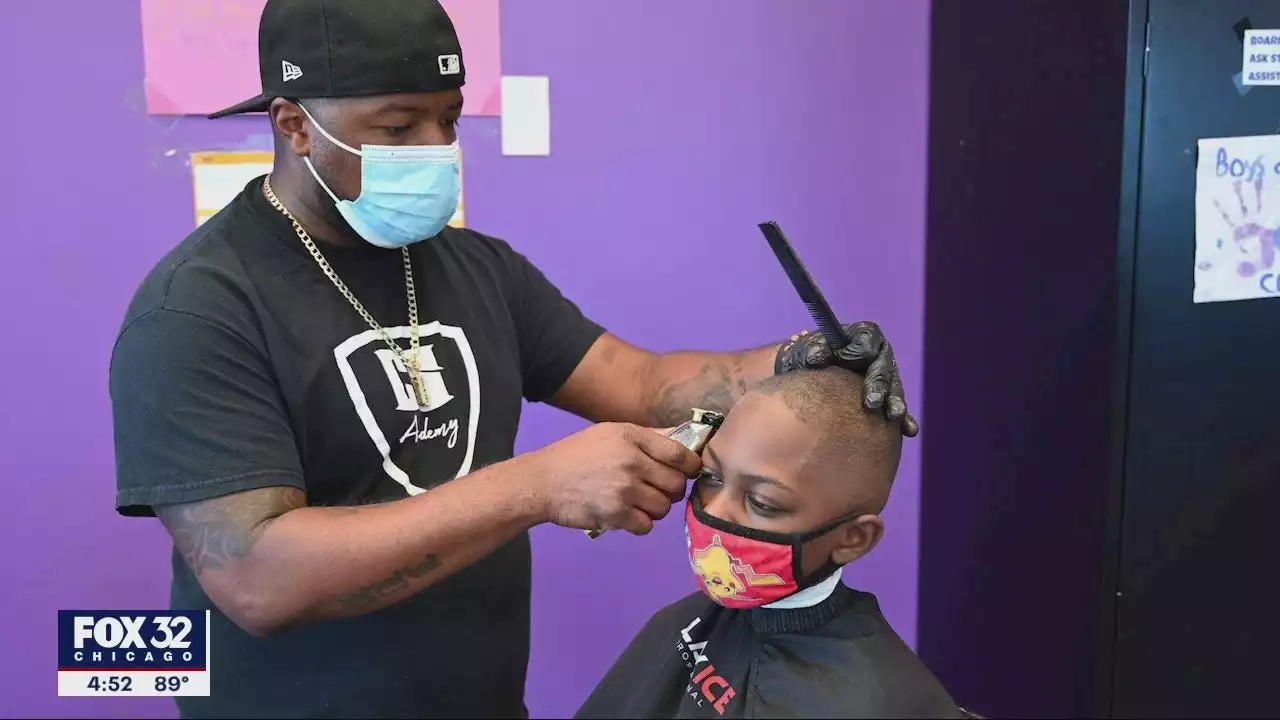 Barbershops in Elgin offer free back-to-school haircuts for kids