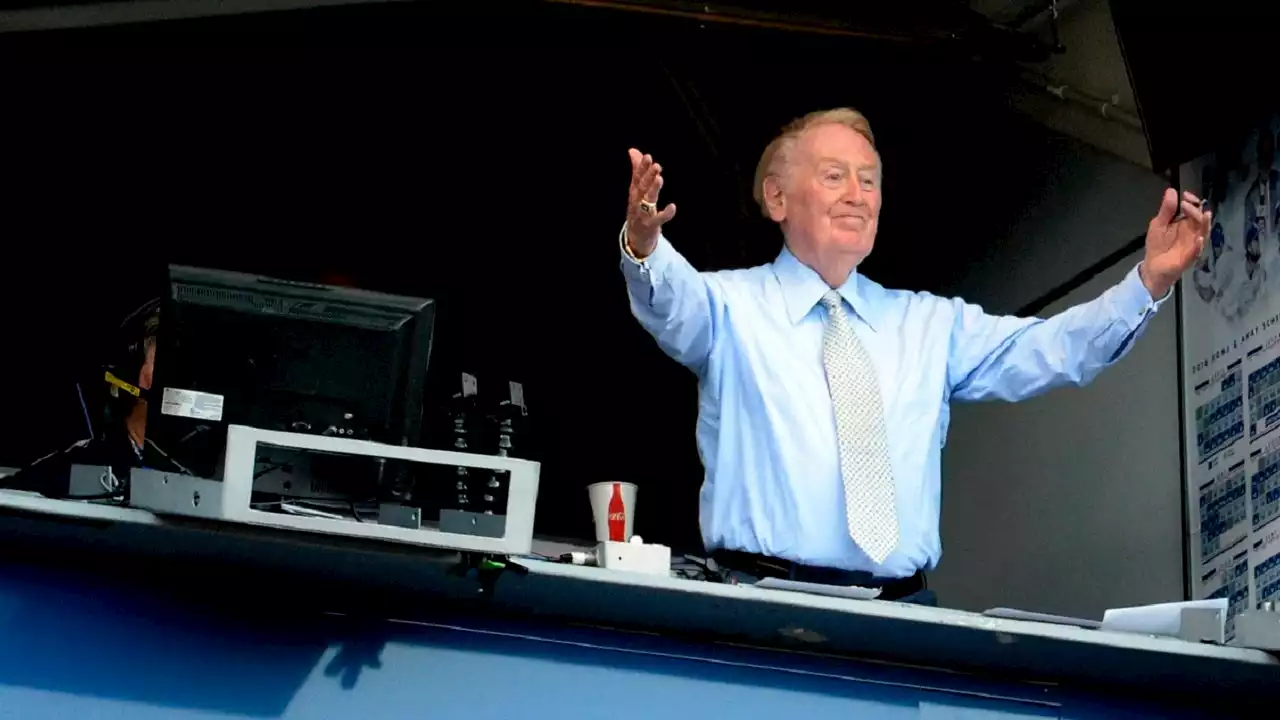 Vin Scully: The 'most important home run' call was during a Braves-Dodgers game