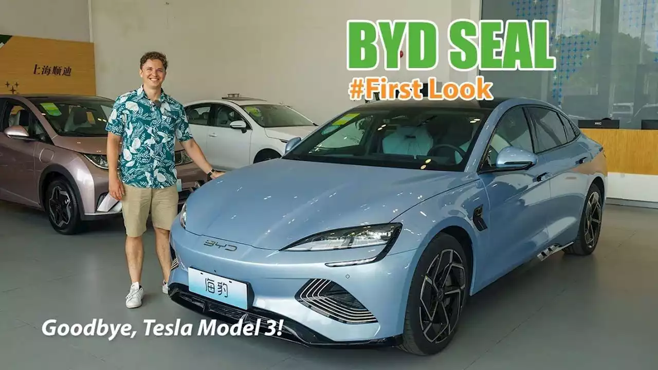 Check Out The BYD Seal: Tesla Model 3 Competitor From China