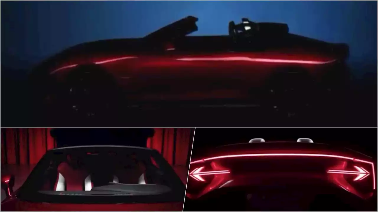 MG EV Roadster Teased For The First Time As Electrifying MX-5 Rival