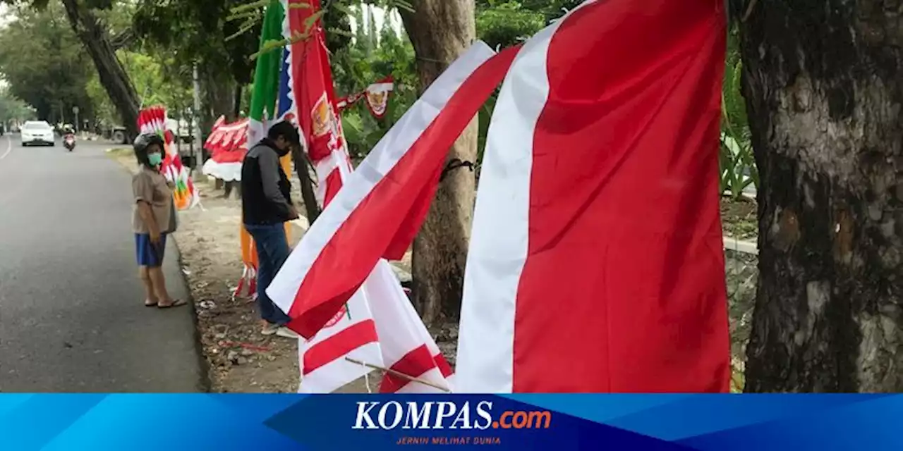 Pemuda asal Garut Rela ke Semarang Setiap Tahun demi Jualan Bendera