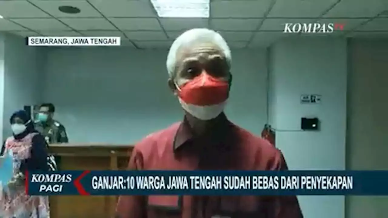 Ganjar Pranowo Sebut 10 TKI Asal Jateng yang Disekap di Kamboja Sudah Bebas