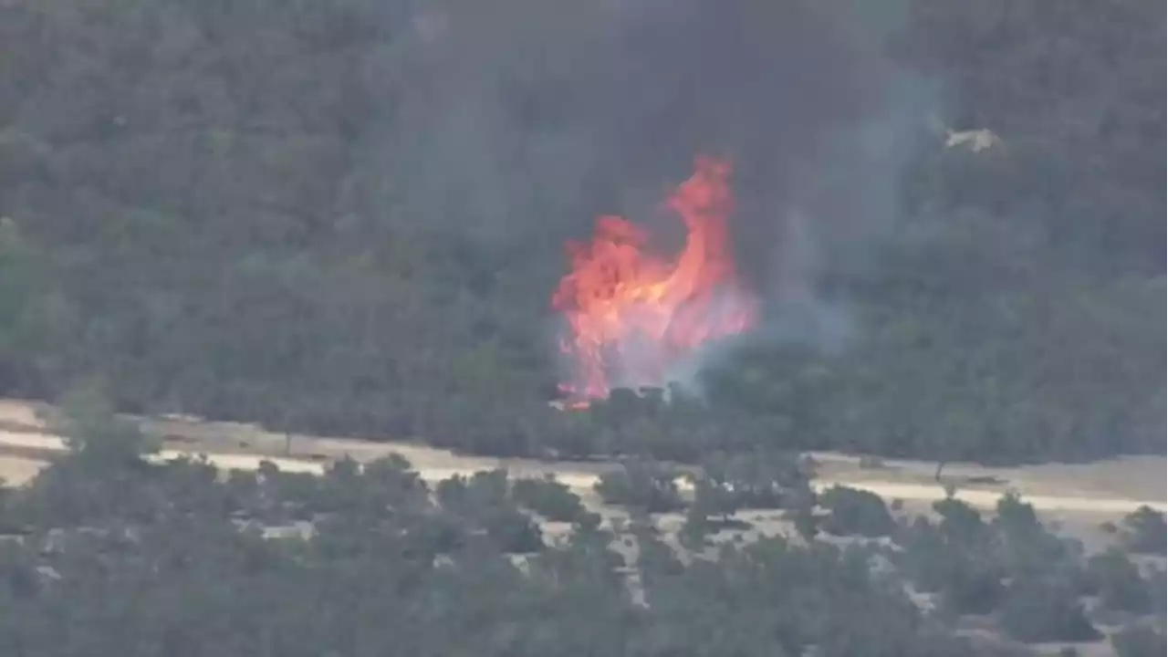 Fire departments battling brush fires in Hill Country