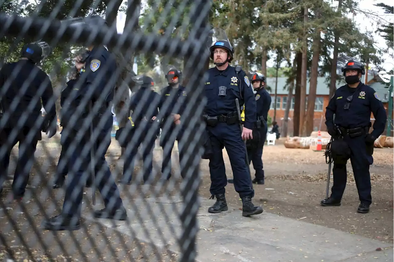 UC Berkeley clears, fences off People’s Park ahead of housing construction