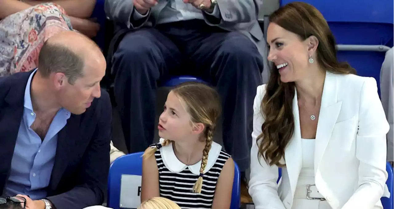 Watch Princess Charlotte Steal the Show at Commonwealth Games With Prince William and Kate Middleton